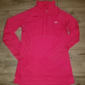 Womens Adidas quarter zip sweater